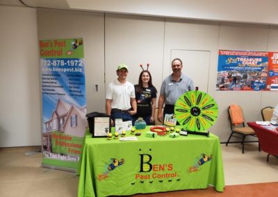 ben's pest control at chili cookoff